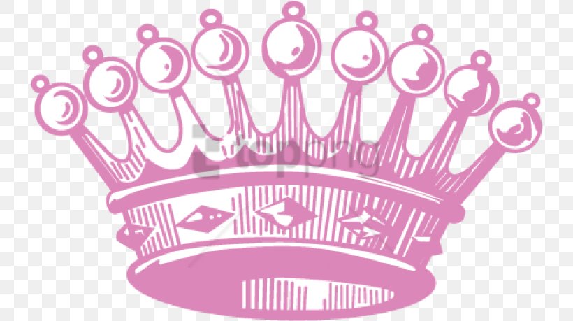 Cartoon Crown, PNG, 735x459px, Crown, Baking Cup, Hair Accessory, Headpiece, Magenta Download Free