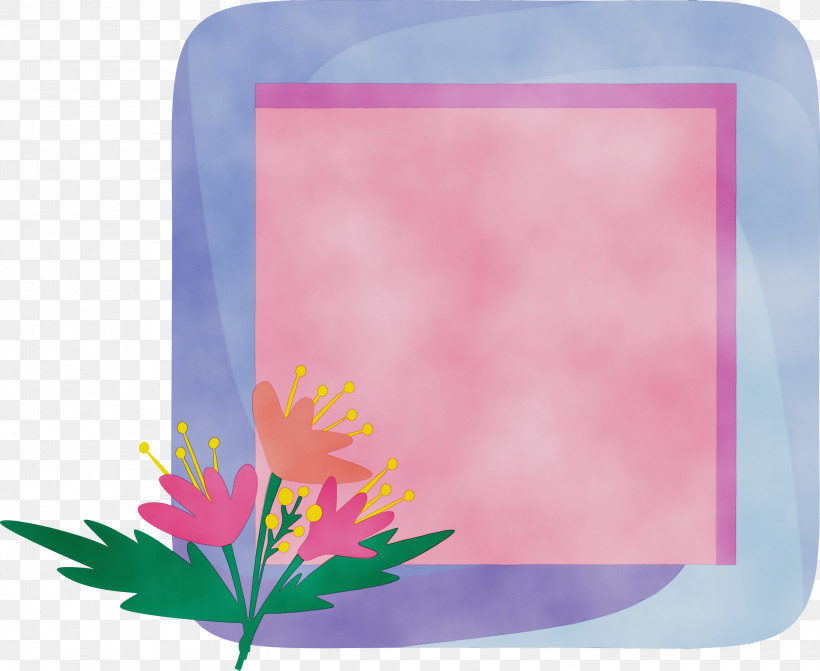 Picture Frame, PNG, 3000x2455px, Flower Photo Frame, Film Frame, Flower, Flower Frame, Geometry Download Free