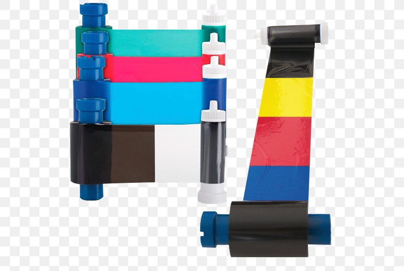 Ribbon Plastic Printer Printing Color, PNG, 550x550px, Ribbon, Card Printer, Color, Consumables, Cylinder Download Free