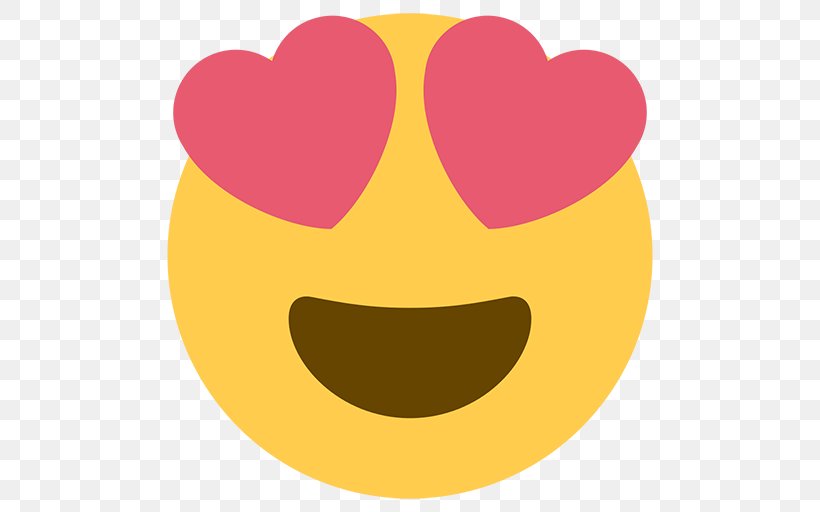 Keren - Smiley Emoticon Heart Face PNG