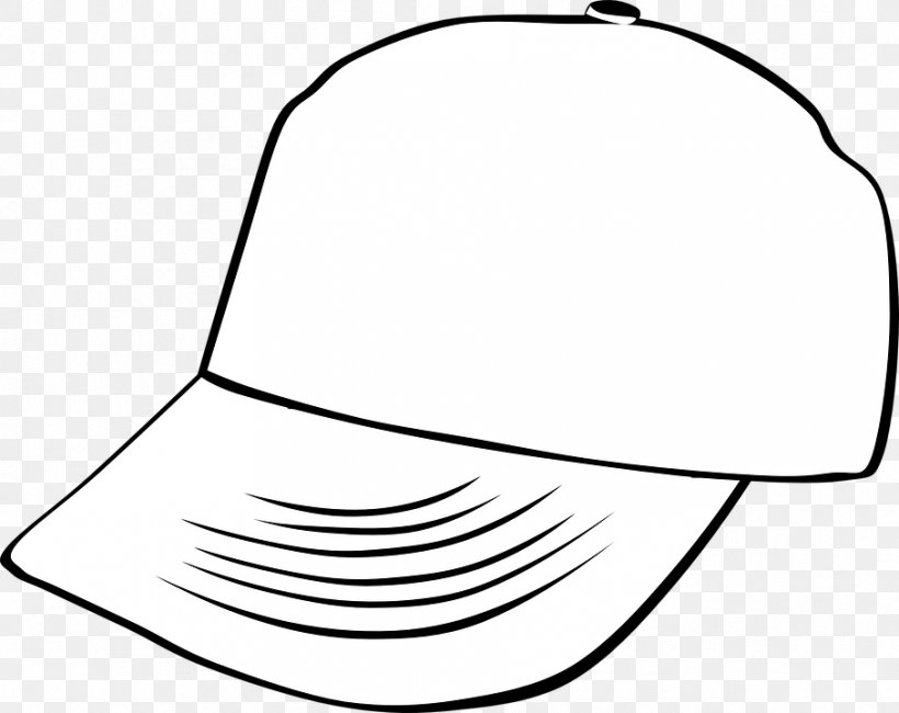 Clip Art Baseball Cap Hat Openclipart, PNG, 908x720px, Baseball Cap, Area, Baseball, Black, Black And White Download Free