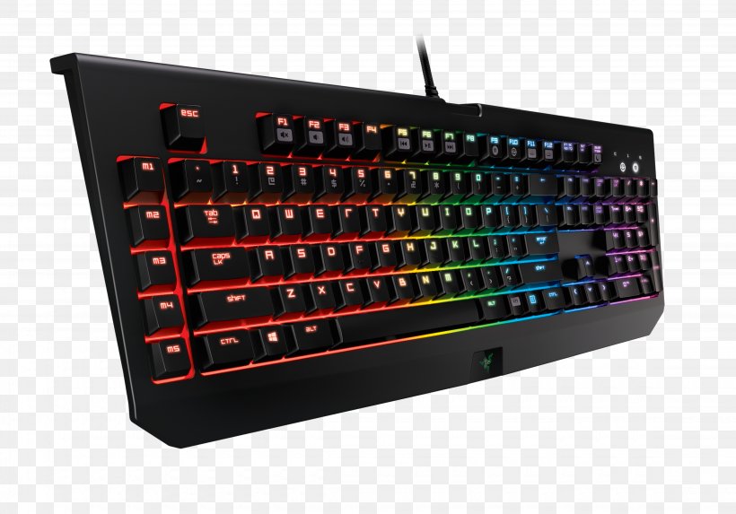 Computer Keyboard Gaming Keypad Razer Inc. RGB Color Model Electrical Switches, PNG, 4500x3149px, Computer Keyboard, Backlight, Display Device, Electrical Switches, Electronic Instrument Download Free