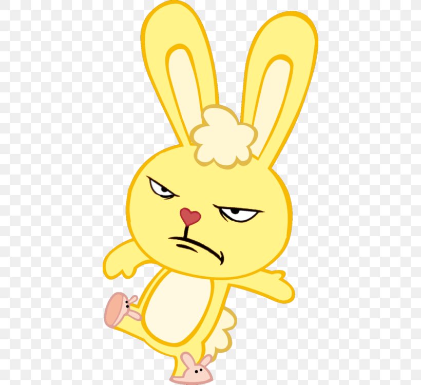 Cuddles Flippy Toothy Image Flaky, PNG, 420x750px, Cuddles, Art, Cartoon, Drawing, Easter Bunny Download Free