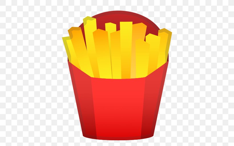 French Fries Emoji Frying Clip Art Cheeseburger, PNG, 512x512px, French Fries, Baking Cup, Cheese Fries, Cheeseburger, Emoji Download Free