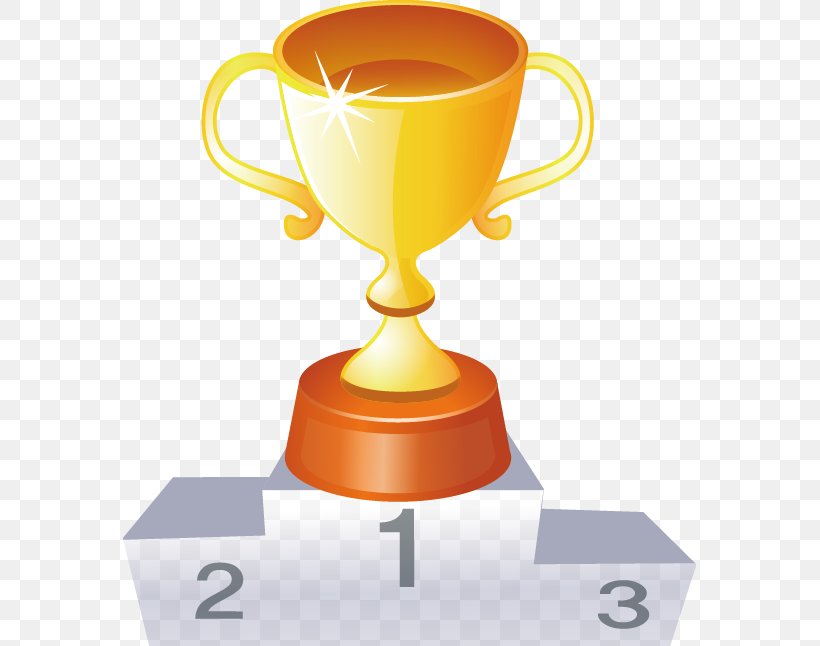 Gold Medal Trophy, PNG, 573x646px, Medal, Award, Coffee Cup, Cup, Drinkware Download Free