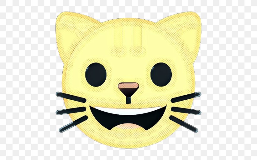 Smiley Face Background, PNG, 512x512px, Pop Art, Apple Color Emoji, Art Emoji, Cartoon, Cat Download Free