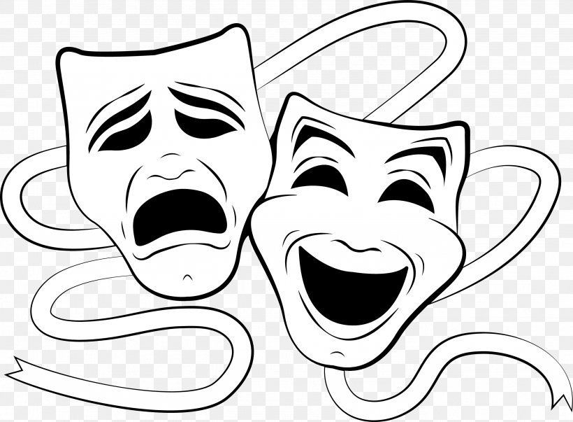Sketch style drama or theater masks illustration in vector format suitable  for web, print, or advertising use 10556503 Vector Art at Vecteezy