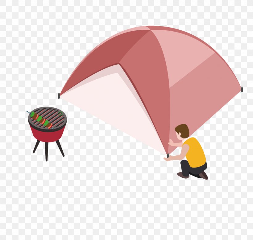 Barbecue Camping Tent Illustration, PNG, 1240x1172px, Barbecue, Camping, Designer, Gratis, House Download Free