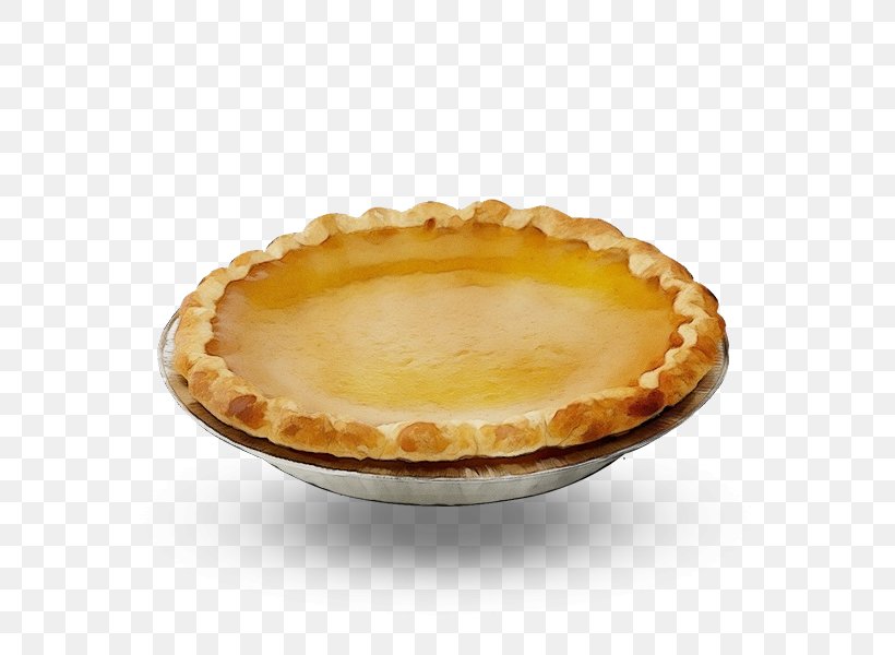 Dish Food Baked Goods Cuisine Custard Tart, PNG, 600x600px, Watercolor, Baked Goods, Cuisine, Custard Pie, Custard Tart Download Free