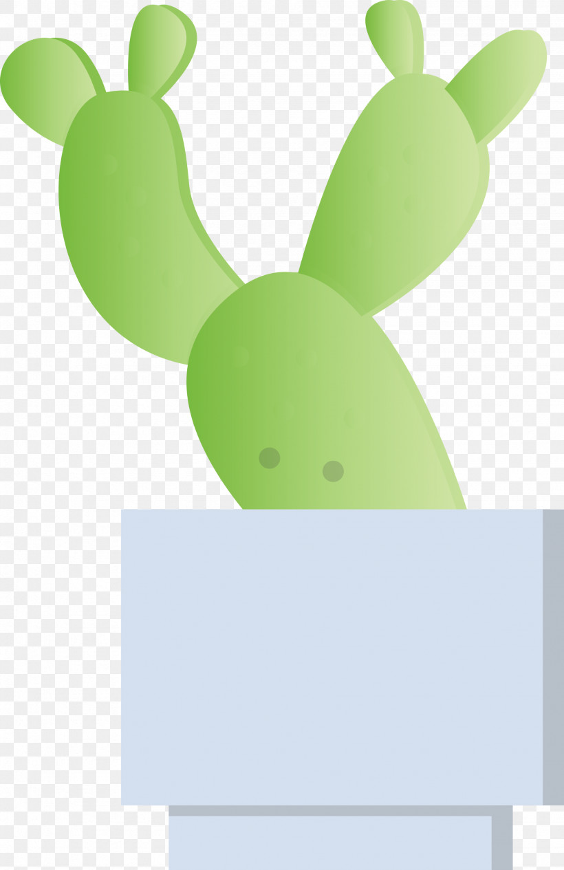 Easter Bunny, PNG, 1944x3000px, Green, Easter Bunny, Plant, Rabbit, Rabbits And Hares Download Free