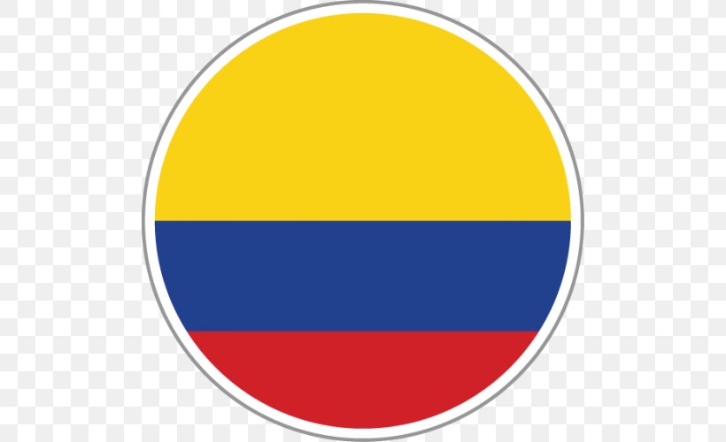 Flag Of Colombia, PNG, 500x500px, Colombia, Area, Flag, Flag Of Colombia, Icon Design Download Free