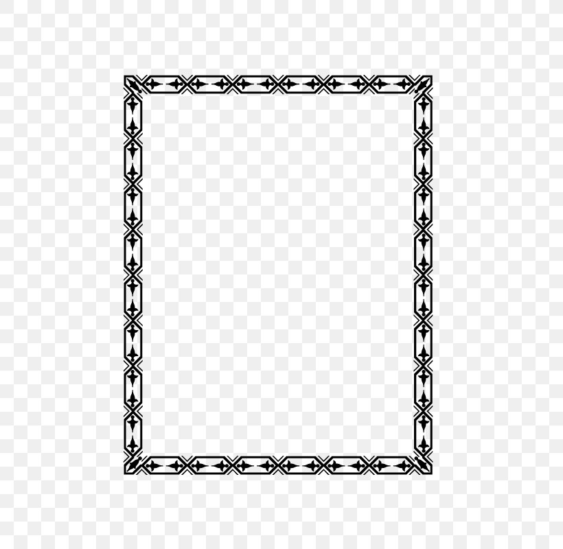 Diamond Border, PNG, 800x800px, Scalable Vector Graphics, Area, Artworks, Black And White, Jpeg Network Graphics Download Free