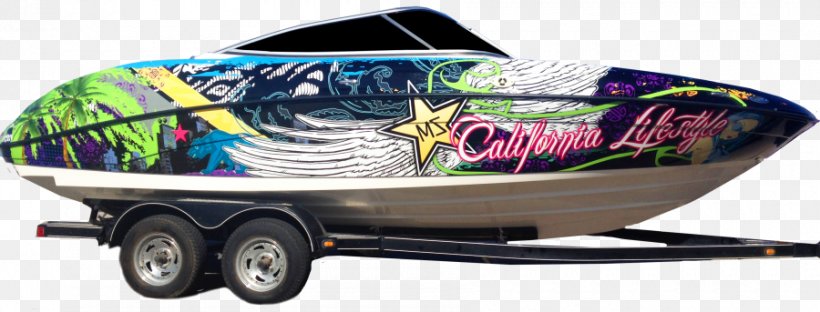Bass Boat Car Wrap Advertising Pontoon, PNG, 900x343px, Boat, Automotive Exterior, Bass Boat, Boat Show, Car Download Free