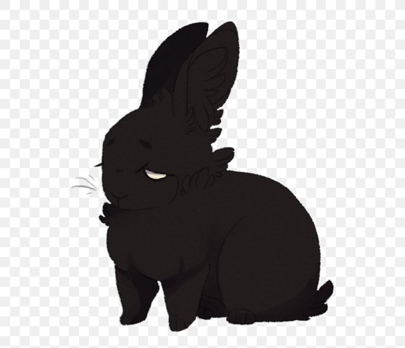 Domestic Rabbit Cat Vertebrate Hare Dog, PNG, 1024x880px, Domestic Rabbit, Animal, Black, Black M, Canidae Download Free