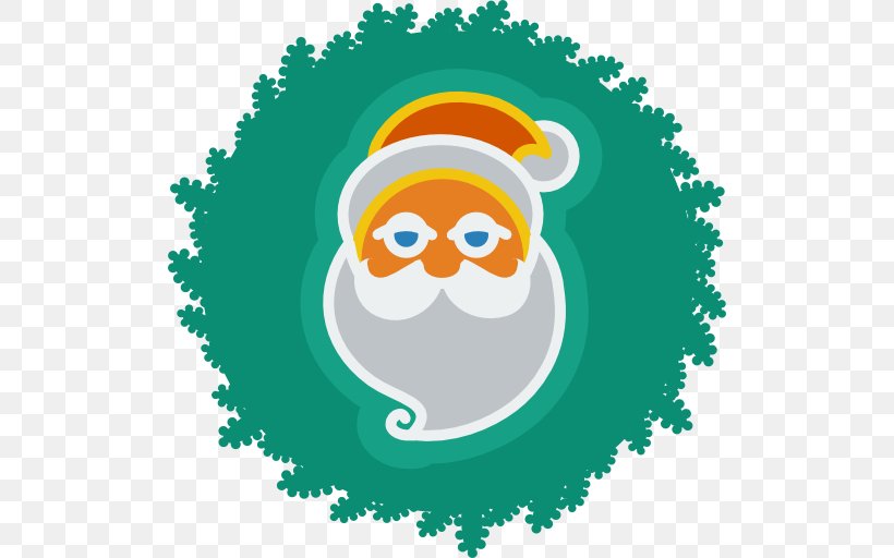 Christmas Ornament Art Tree Illustration, PNG, 512x512px, Santa Claus, Art, Christmas, Christmas And Holiday Season, Christmas Ornament Download Free