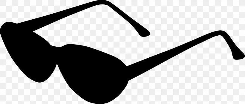 Glasses Line Angle Clip Art Product Design, PNG, 2324x992px, Glasses, Black M, Blackandwhite, Eyewear, Goggles Download Free