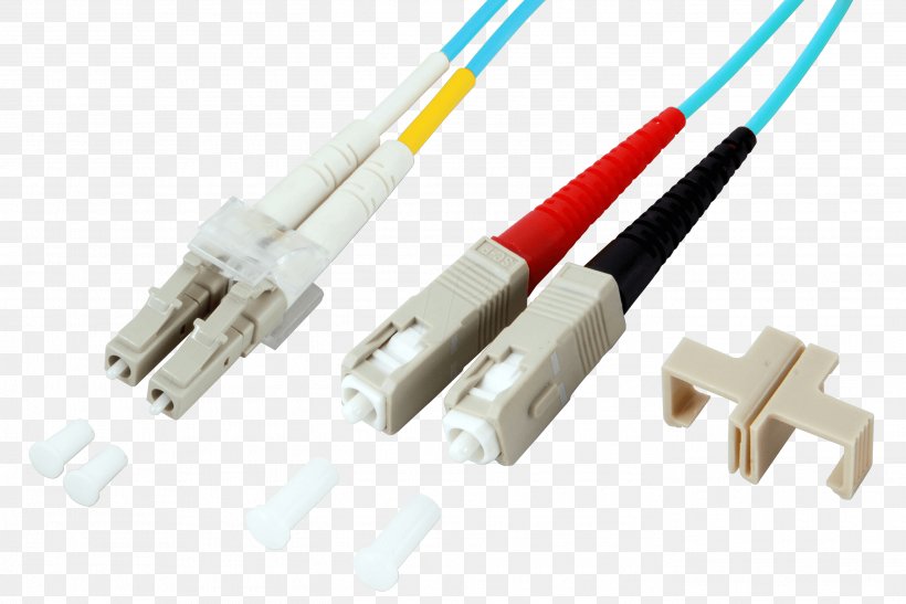 Network Cables Electrical Connector Optical Fiber Connector Multi-mode Optical Fiber, PNG, 2789x1862px, Network Cables, Cable, Computer Network, Electrical Cable, Electrical Connector Download Free