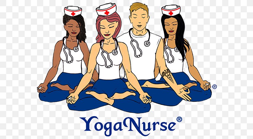 Nursing Health Care Occupational Stress Yoga Nurse Medical Yoga And Stress Relief, PNG, 600x451px, Nursing, Business, Cartoon, Clothing, Fashion Accessory Download Free