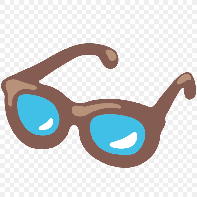 Sunglasses Goggles Blue Personal Protective Equipment, PNG, 1024x1024px, Glasses, Aqua, Blue, Brown, Cartoon Download Free