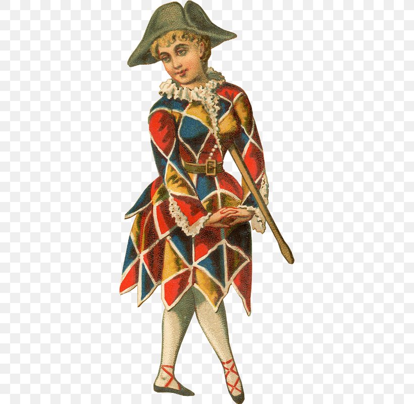 Clown Girl Harlequin Klovn Costume Illustration, PNG, 348x800px, Clown, Art, Carnival, Clown Girl, Costume Download Free