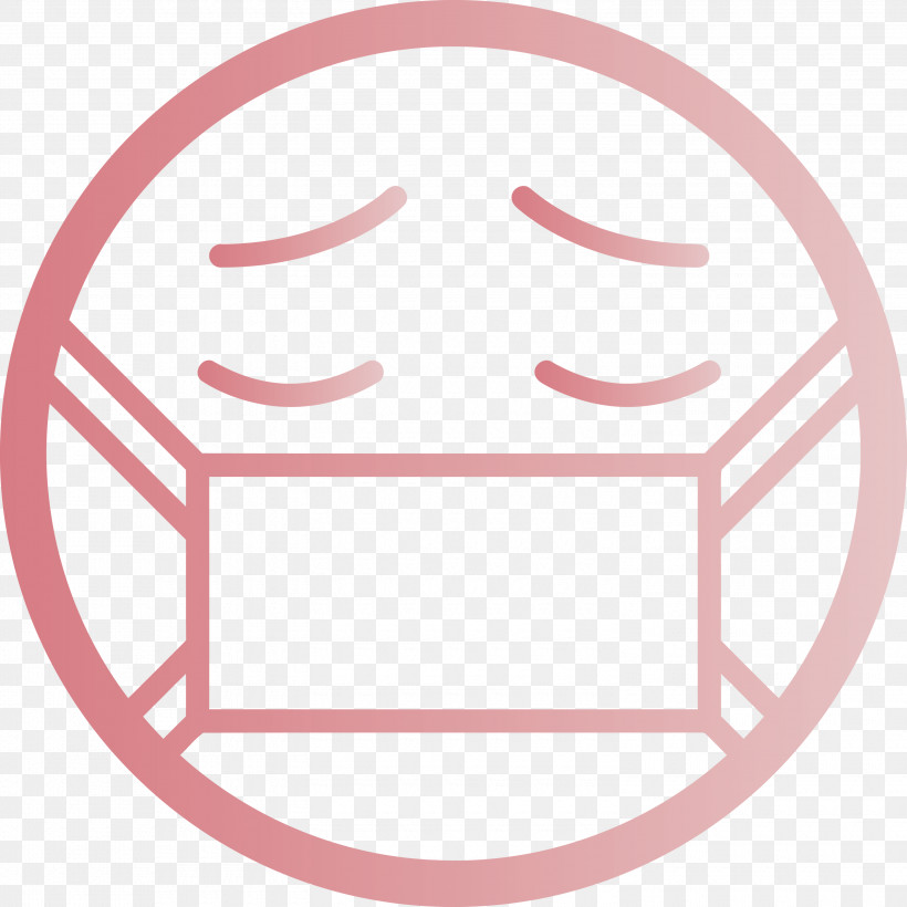 Emoji With Mask Corona Virus Disease, PNG, 3000x3000px, Emoji With Mask, Circle, Corona Virus Disease, Emoticon, Facial Expression Download Free
