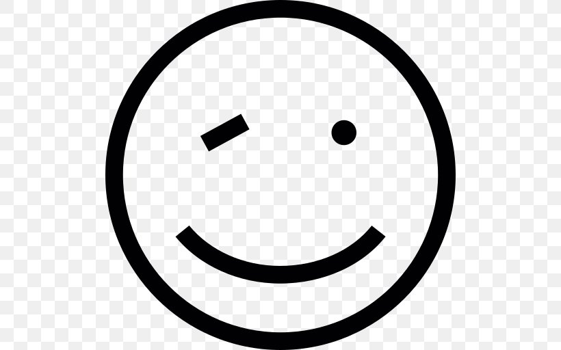 Emoticon Smiley Happiness Clip Art, PNG, 512x512px, Emoticon, Area, Black And White, Crying, Emoji Download Free