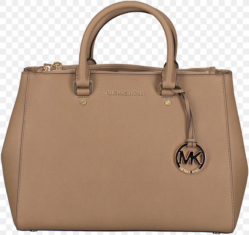 mk beige handbag
