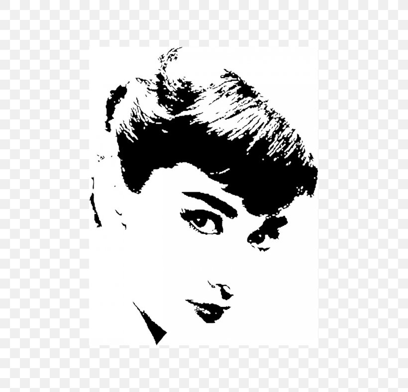 Pop Art Painting Canvas Portrait, PNG, 788x788px, Art, Artist, Audrey Hepburn, Black, Black And White Download Free