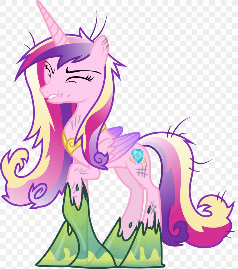 Princess Cadance Twilight Sparkle Princess Celestia Pony Princess Luna, PNG, 5220x5910px, Watercolor, Cartoon, Flower, Frame, Heart Download Free