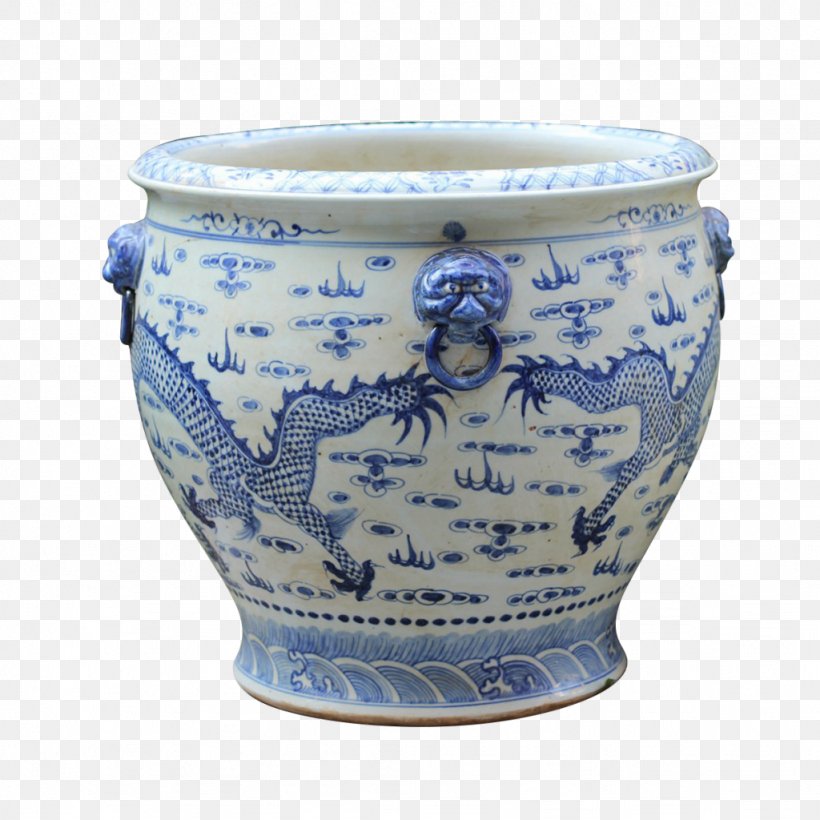 Ceramic Blue And White Pottery Vase Porcelain, PNG, 1024x1024px, Ceramic, Artifact, Blue And White Porcelain, Blue And White Pottery, Cup Download Free