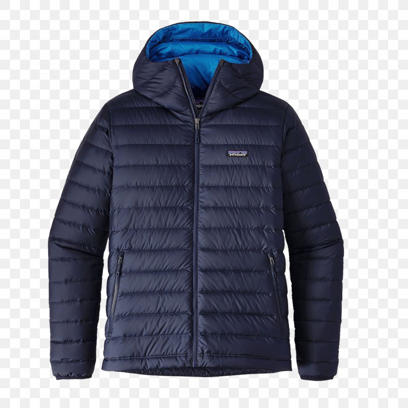 Hoodie Patagonia Jacket Down Feather Sweater, PNG, 1280x1280px, Hoodie, Clothing, Down Feather, Electric Blue, Gilets Download Free