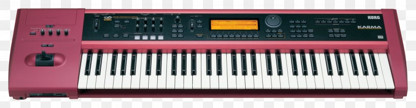 Korg KARMA MicroKORG Keyboard Sound Synthesizers, PNG, 2556x665px, Watercolor, Cartoon, Flower, Frame, Heart Download Free