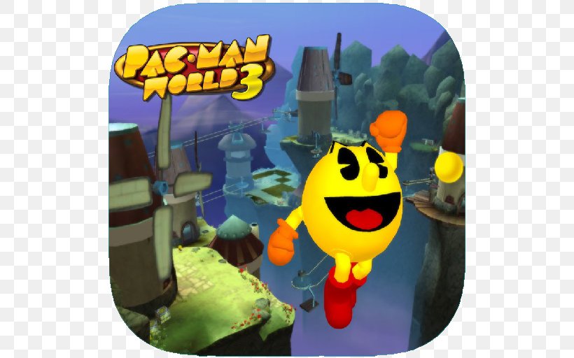 Pac-Man World 3 PlayStation 2 GameCube Nintendo DS, PNG, 512x512px, Pacman World 3, Gamecube, Namco, Nintendo, Nintendo Ds Download Free