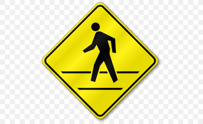 Pedestrian Crossing Car Driving Road, PNG, 500x500px, Pedestrian, Area, Bicycle, Brand, Car Download Free
