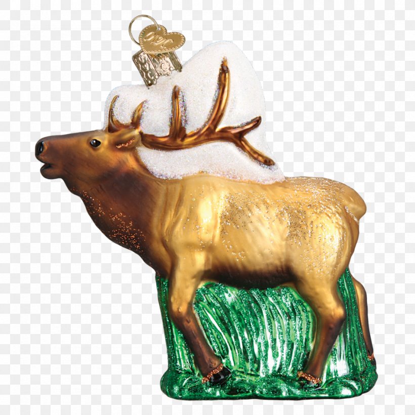 Reindeer Christmas Ornament American Black Bear Elk, PNG, 950x950px, Reindeer, Amazoncom, American Black Bear, Animal, Animal Figure Download Free