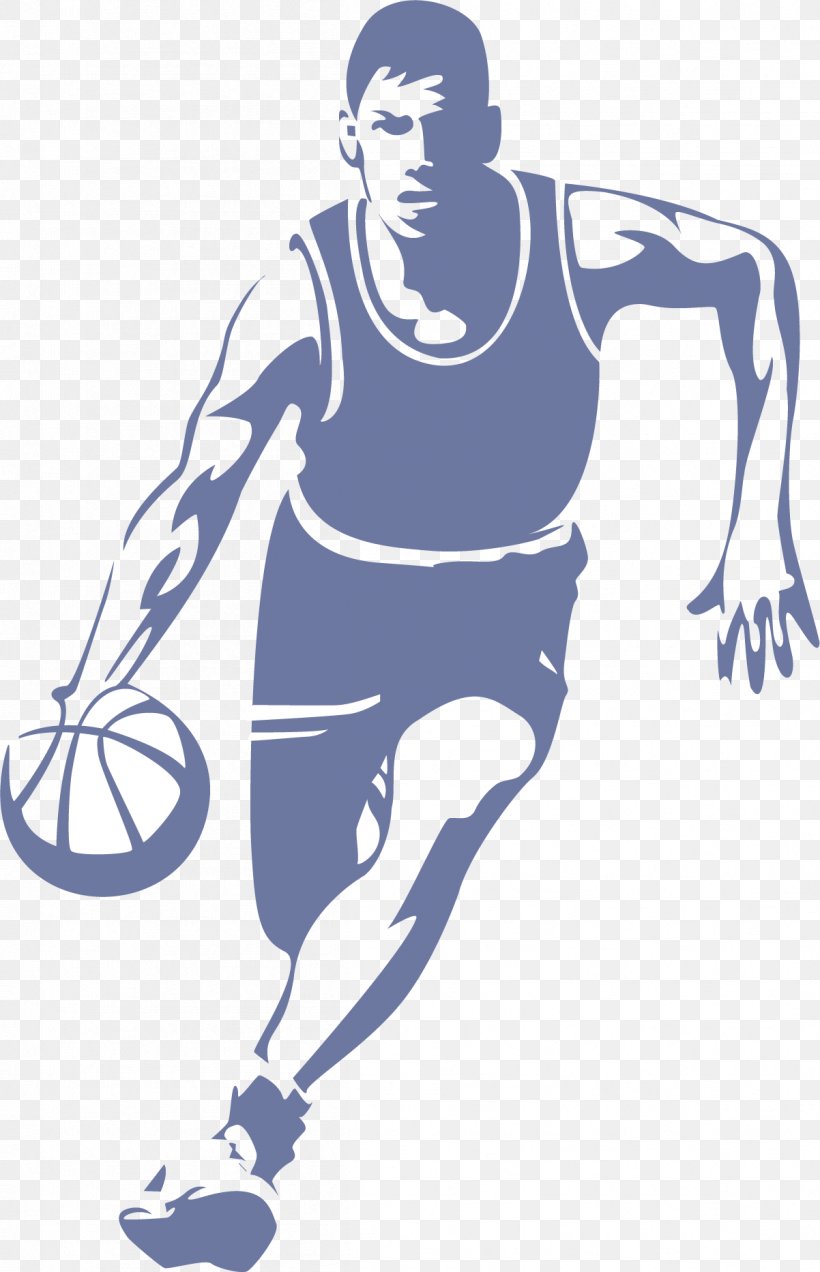 Basketball Player Dribbling Slam Dunk, PNG, 1202x1866px, Basketball, Arm, Art, Athlete, Ball Download Free