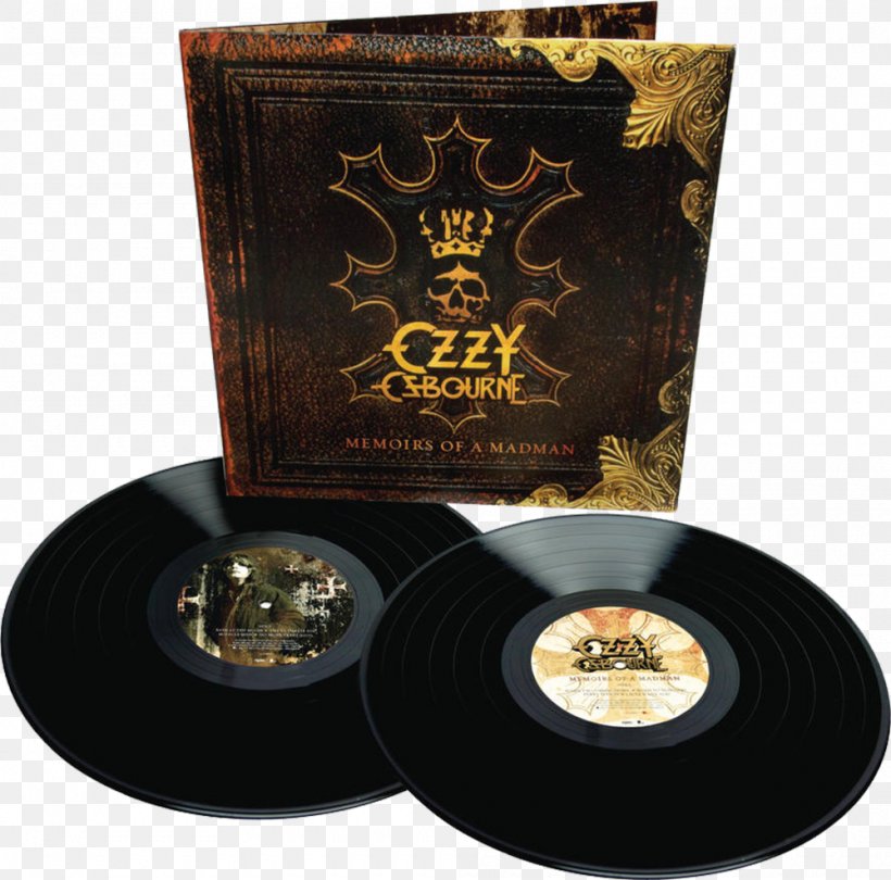 Memoirs Of A Madman Phonograph Record Diary Of A Madman Blizzard Of Ozz LP Record, PNG, 1000x988px, Phonograph Record, Blizzard Of Ozz, Coin, Crazy Train, Diary Of A Madman Download Free