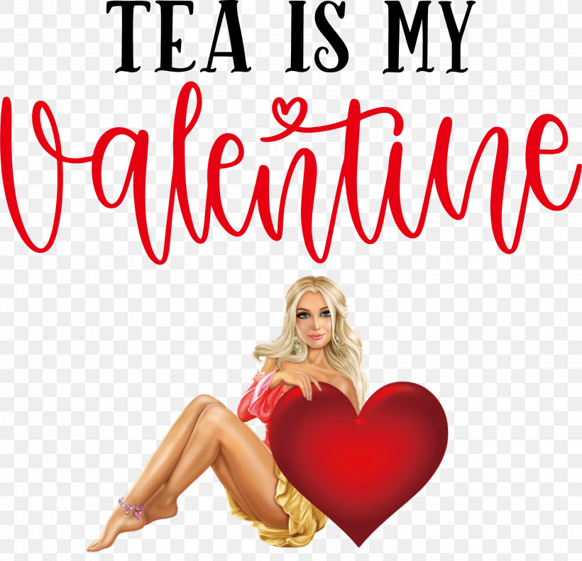 Tea Is My Valentine Valentines Day Valentine, PNG, 3000x2897px, Valentines Day, Character, M095, Meter, Pinup Girl Download Free