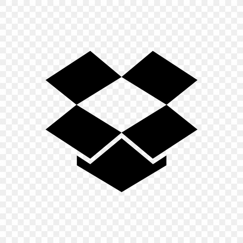 Dropbox File Sharing Download File Hosting Service, PNG, 2048x2048px, Dropbox, Black, Black And White, Cloud Storage, Dropbox Paper Download Free