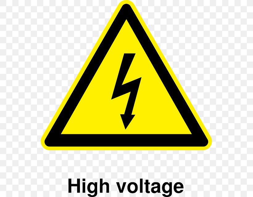 Warning Sign Hazard Symbol Safety High Voltage, PNG, 555x640px, Warning Sign, Area, Brand, Electrical Injury, Electrical Safety Download Free