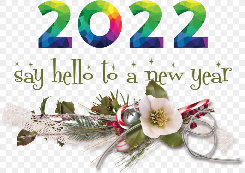 2022 Happy New Year 2022 New Year 2022, PNG, 3000x2117px, Flower, Birthday, Christmas Card, Christmas Day, Cut Flowers Download Free