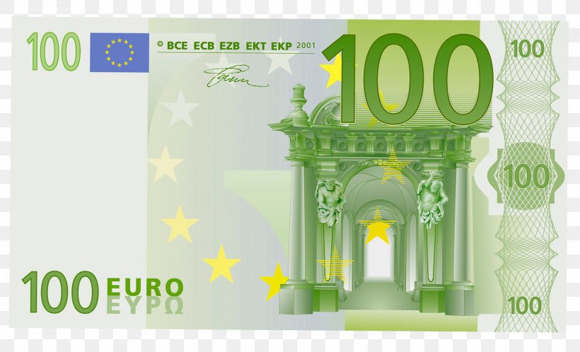 100 Euro Note Euro Banknotes Clip Art, PNG, 2000x1215px, 5 Euro Note, 10 Euro Note, 20 Euro Note, 50 Euro Note, 100 Euro Note Download Free