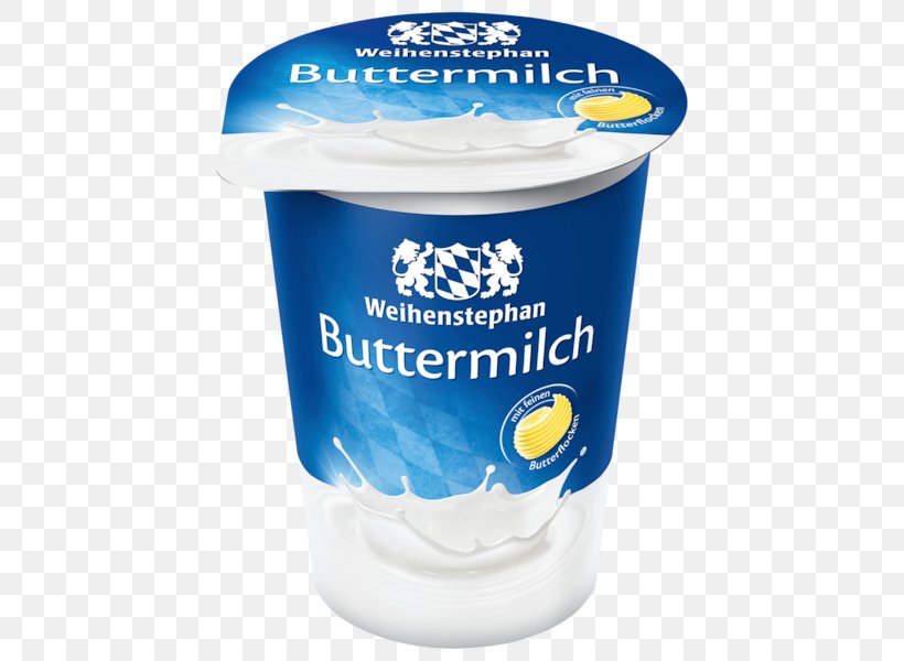 Crème Fraîche Weihenstephan Joghurt Fett Yoghurt Water Weihenstephan Frische Buttermilch, PNG, 600x600px, Yoghurt, Buttermilk, Cream, Cup, Dairy Product Download Free