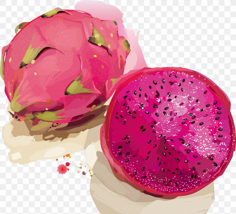 Juice Pitaya Fruit, PNG, 3621x3289px, Pitaya, Auglis, Carambola, Dragonfruit, Drawing Download Free