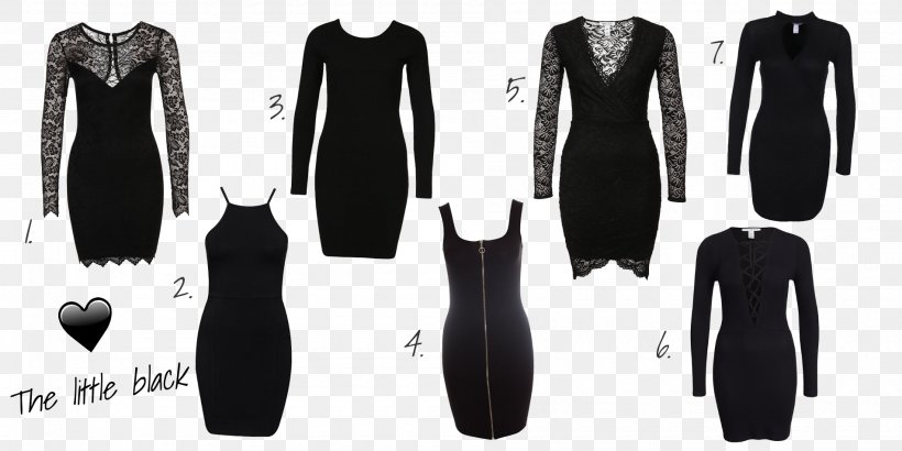 Little Black Dress Sleeve, PNG, 1900x951px, Little Black Dress, Black, Black And White, Black M, Clothing Download Free