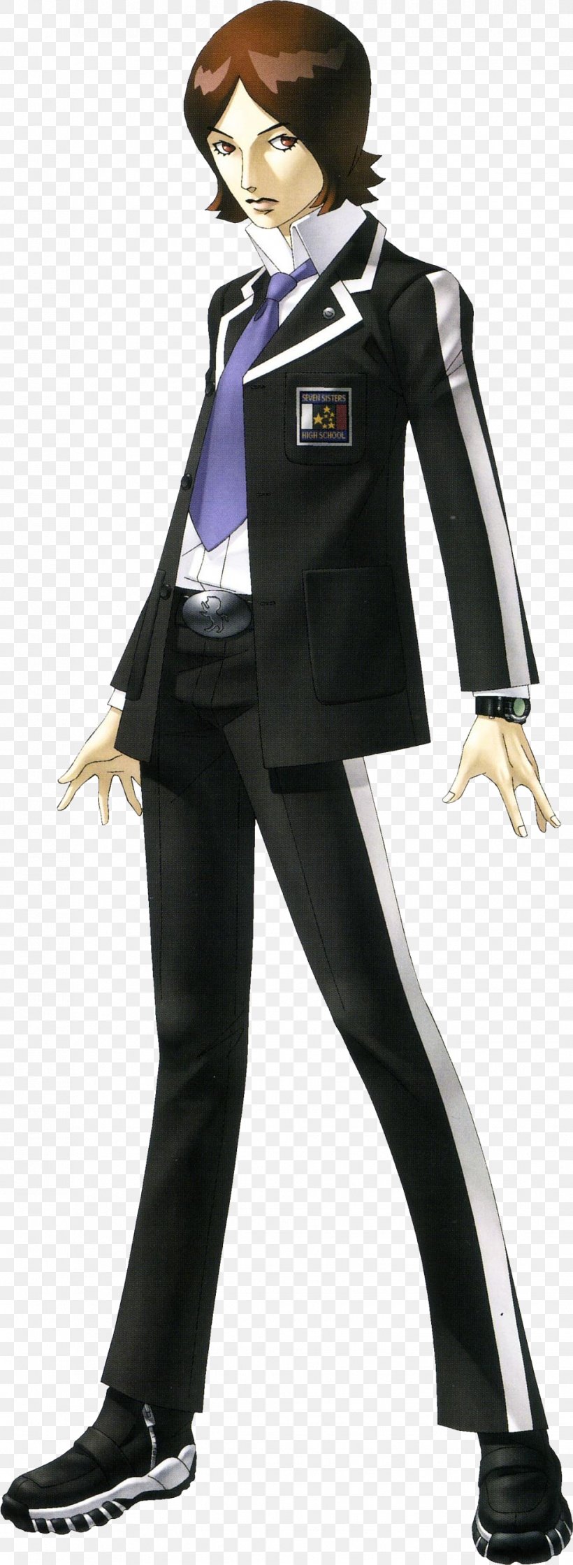Persona 2: Innocent Sin Shin Megami Tensei: Persona 3 Persona Q: Shadow Of The Labyrinth Video Game Atlus, PNG, 982x2682px, Persona 2 Innocent Sin, Action Figure, Art, Atlus, Costume Download Free