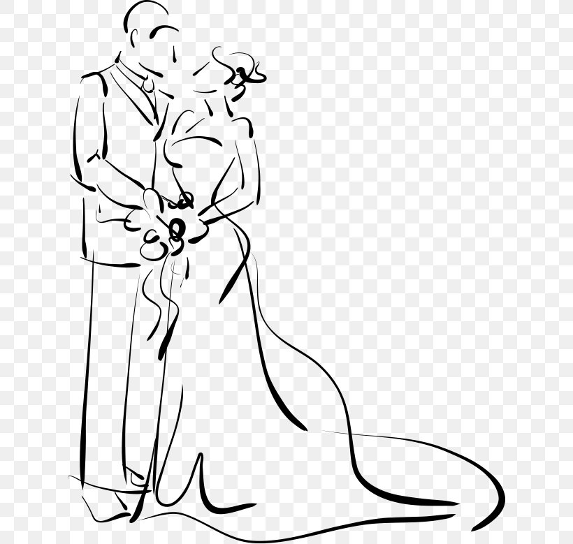 Wedding Invitation Line Art Bridegroom Drawing, PNG, 626x779px, Watercolor, Cartoon, Flower, Frame, Heart Download Free