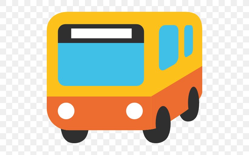 Bus Emoji Unicode Noto Fonts SMS, PNG, 512x512px, Bus, Area, Automotive Design, Brand, Email Download Free