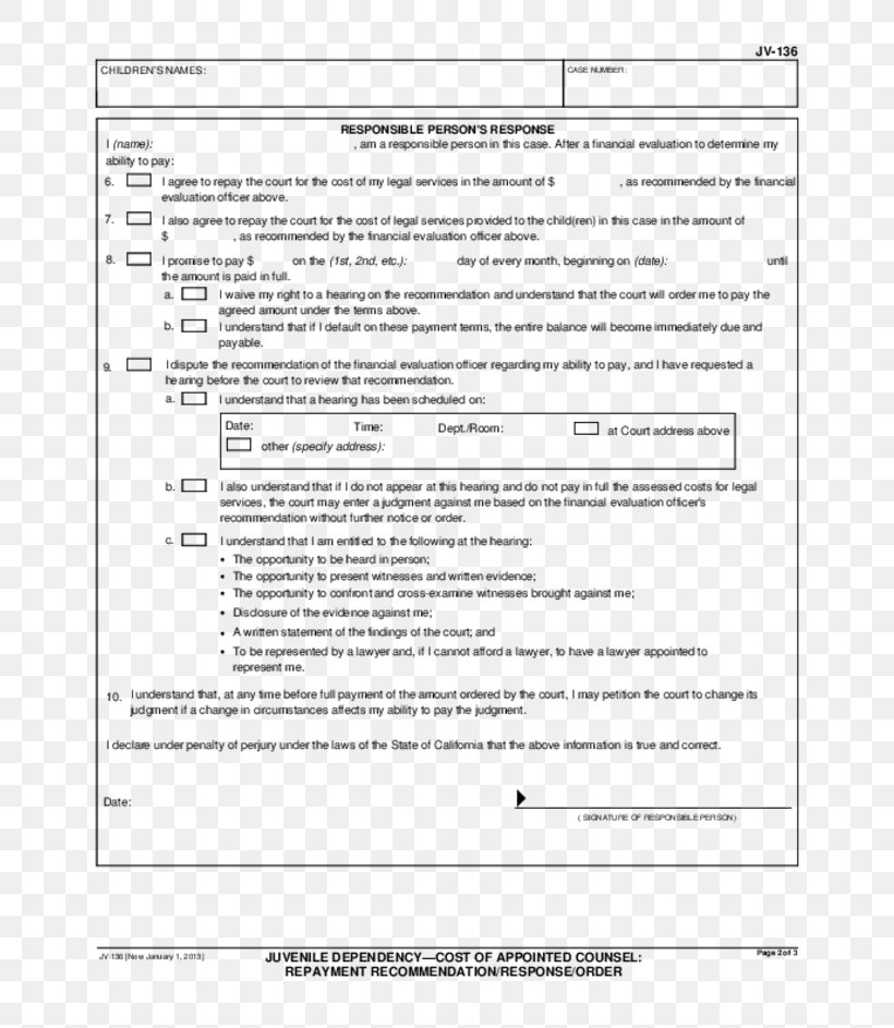 California Court Order Document Law, PNG, 728x943px, California, Area, Computer Software, Cost, Counsel Download Free