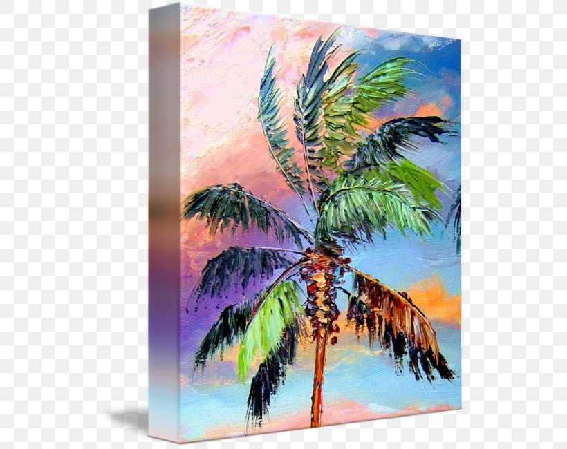 Painting Wet-on-wet Modern Art Impressionism, PNG, 529x650px, Painting, Arecaceae, Arecales, Art, Artwork Download Free